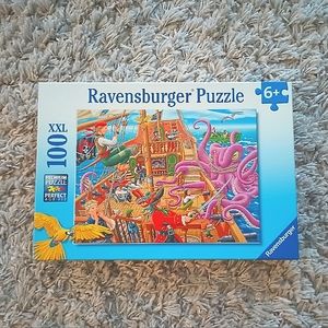 NWOT Ravensburger 100 Piece Pirate Puzzle